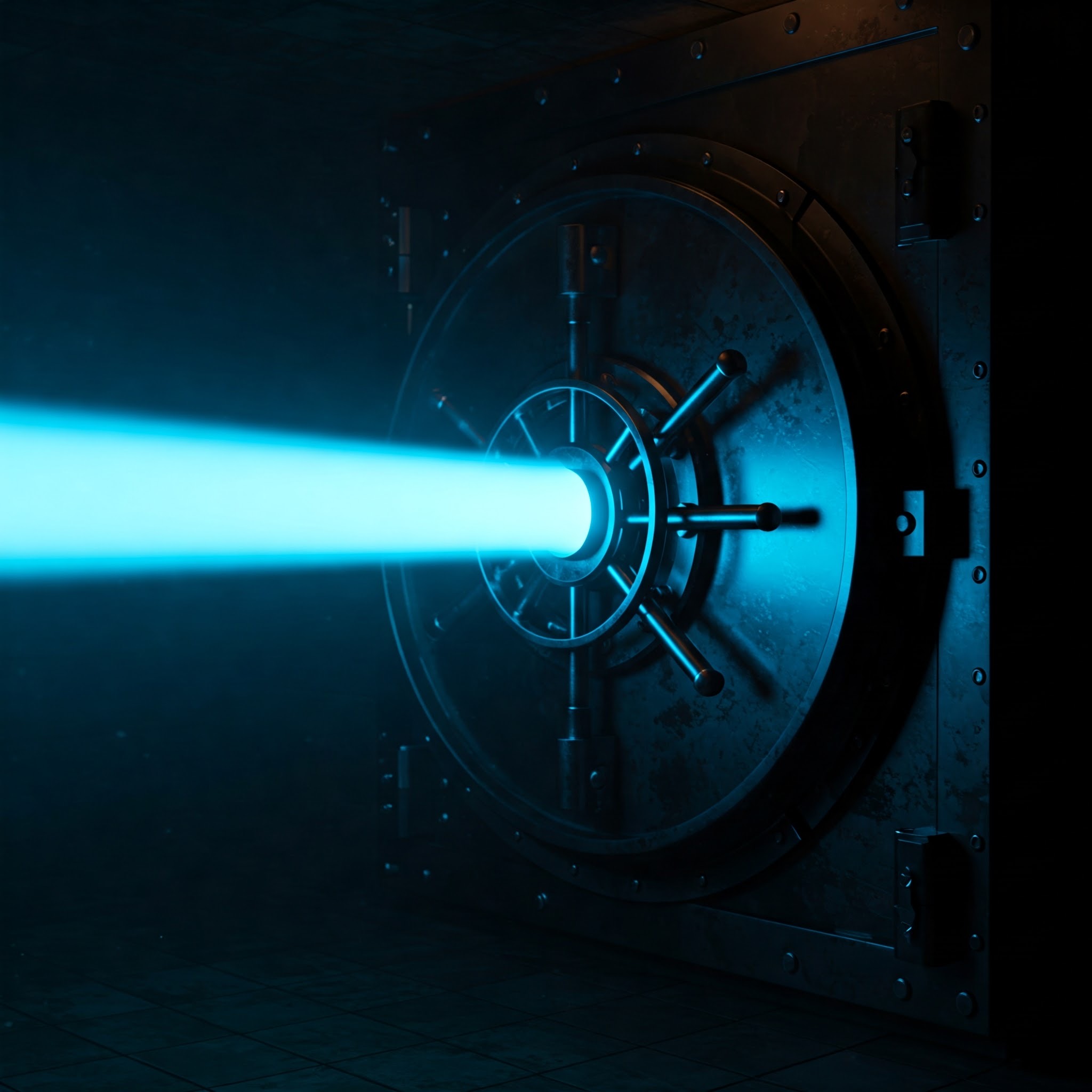 photo of Piercing the Vault-A Beam of Intense Light